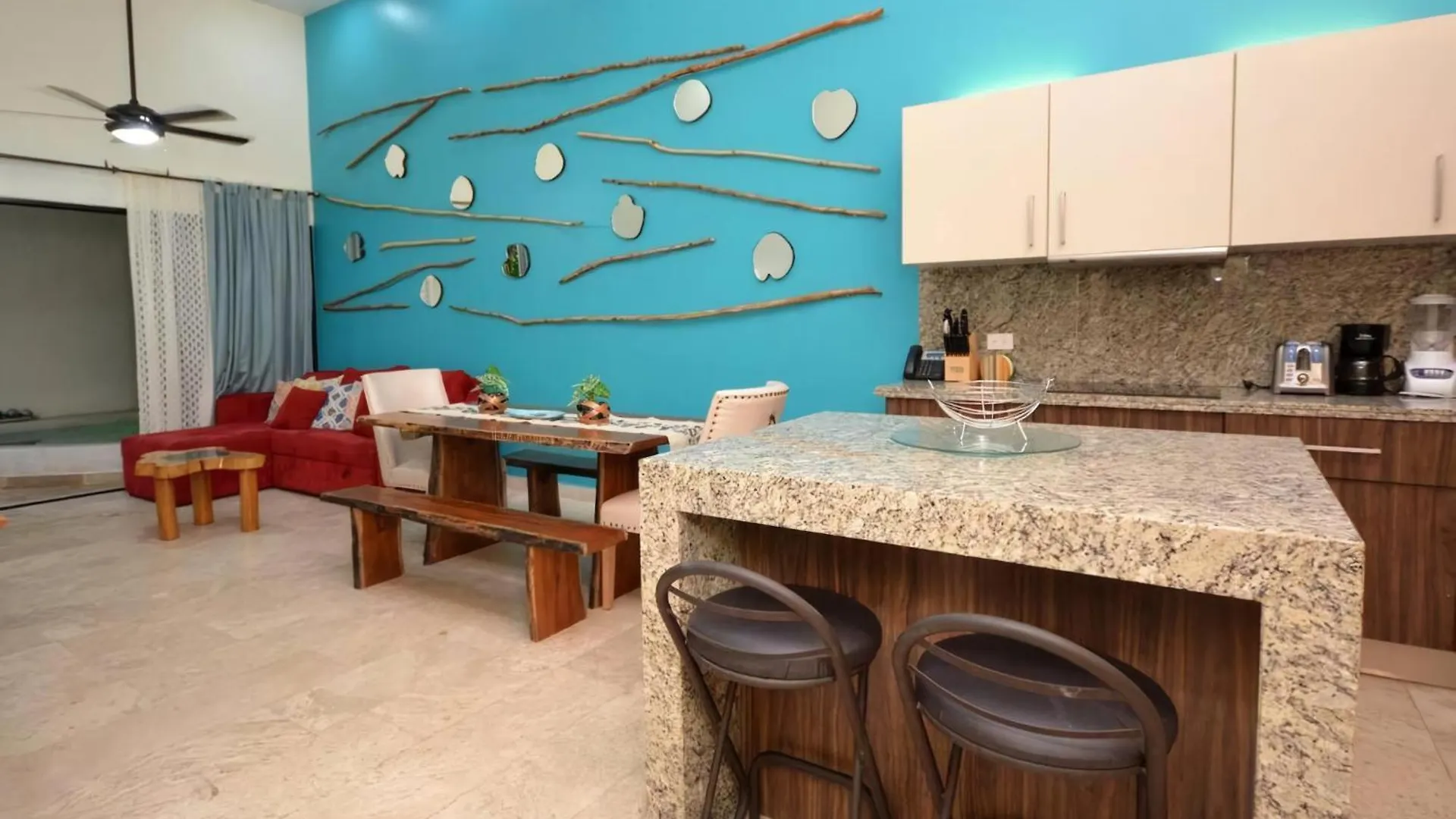 Tropical 3Br Pool Near 5Th Avenue & Beach Playa del Carmen Apartment